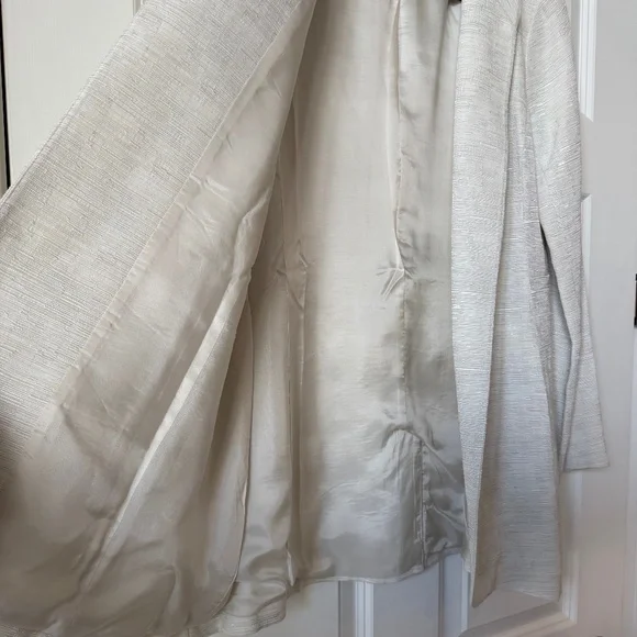 EILEEN FISHER Elegant Jacket, Size Small, Fully Lined, NWOT - Picture 3 of 7